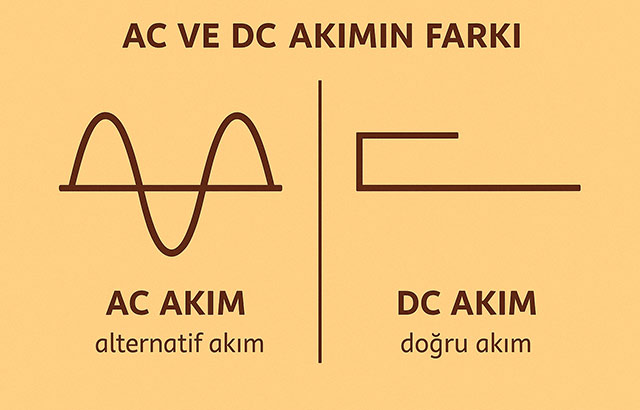 AC ve DC Akım Nedir? Evdeki Cihazlar Hangi Elektrikle Çalışır?