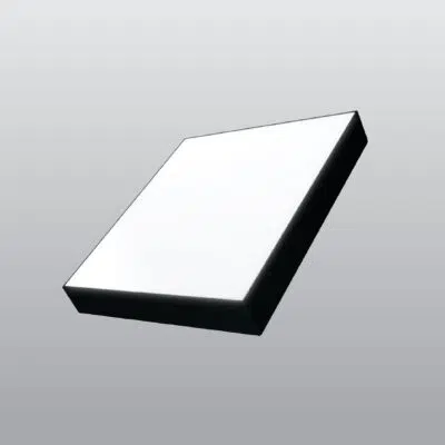 18W SIVA ÜSTÜ KARE LED PANEL ARMATÜR SİYAH KASA 4000K ACK