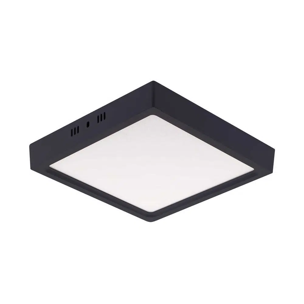 24W SIVA ÜSTÜ KARE LED PANEL SİYAH KASA 3000K JUPITER