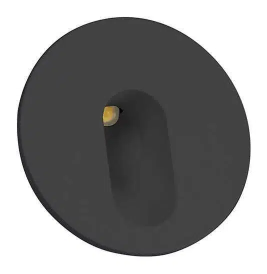 2W LED KORİDOR SPOTU SİYAH 3000K JUPITER