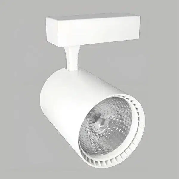 30W COB LED RAY SPOT PVC BEYAZ KASA 3200K / YCL
