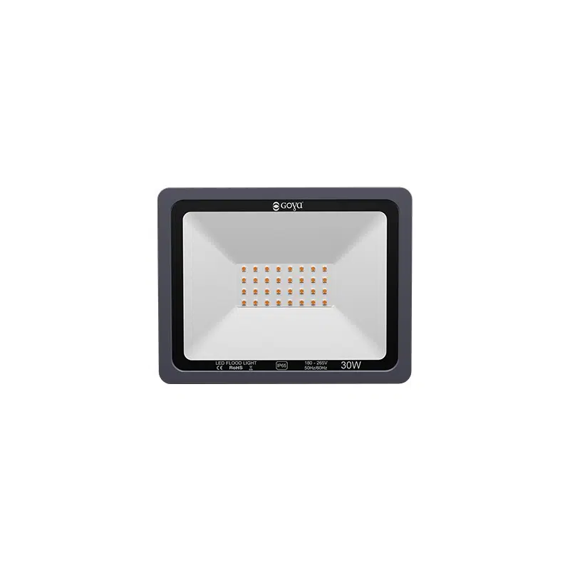 30W LED PROJEKTÖR ANTRASİT KASA 6500K GOYA