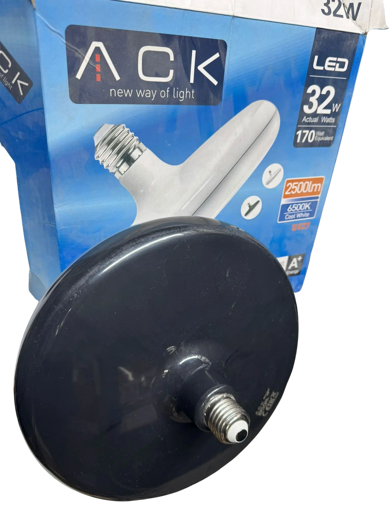 32W DEKORATİF SİYAH KASA LED ARMATÜR 6500K