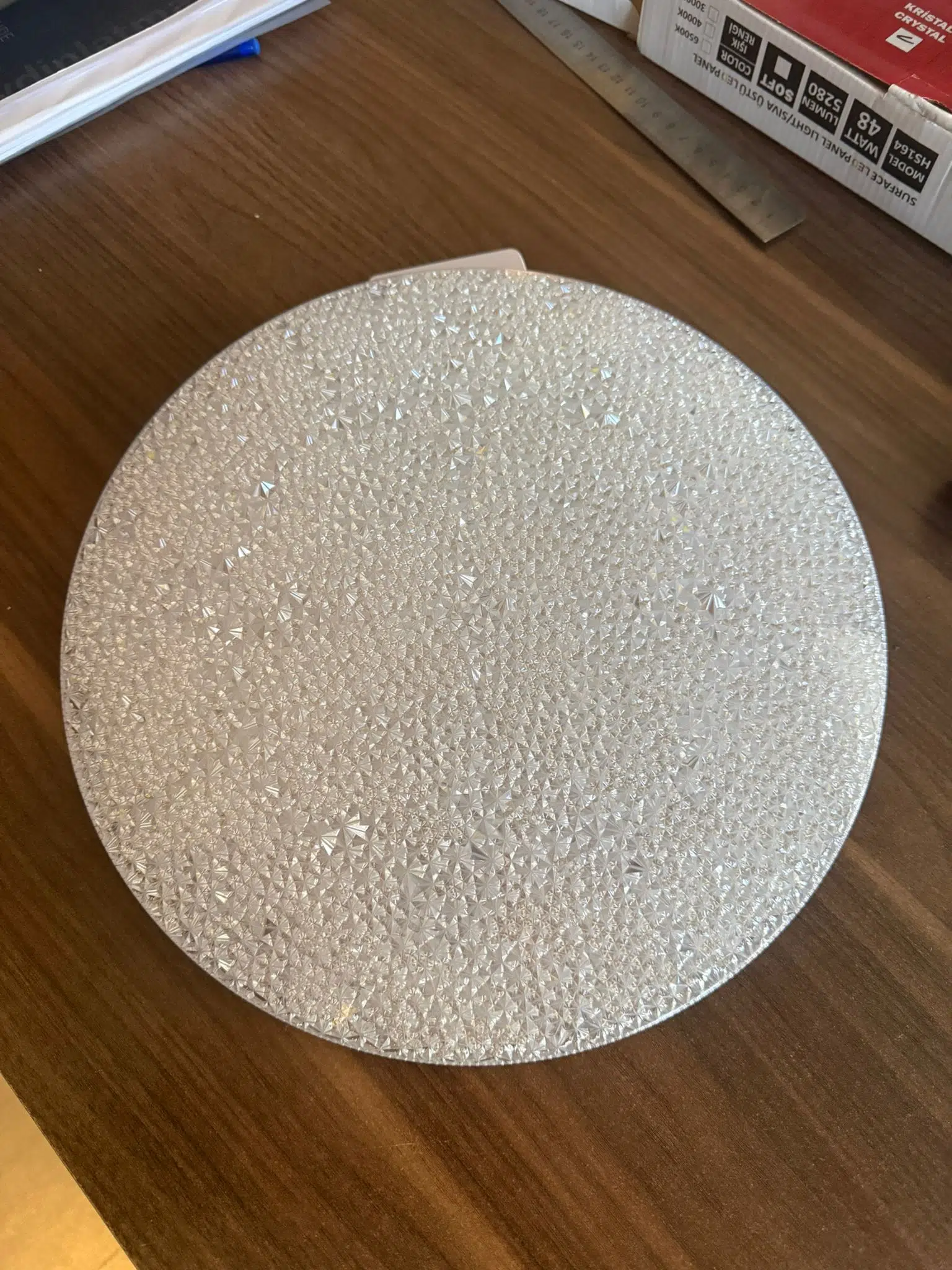 36W YENİ NESİL SIVA ALTI LED PANEL 6500K KRİSTAL AYARLANABİLİR DÜNYA LED