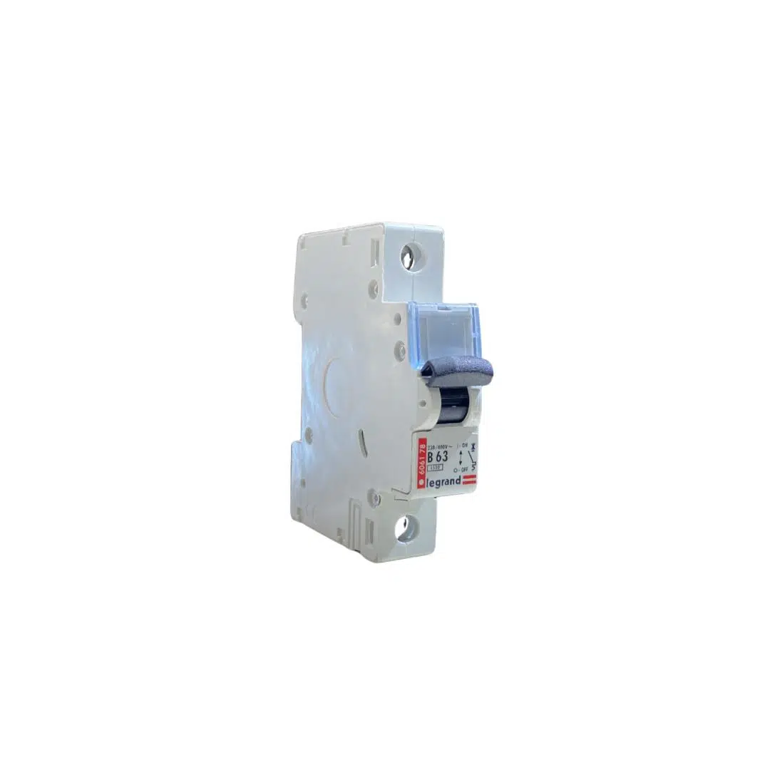 63A 1P OTOMATİK SİGORTA B TİPİ 4,5kA LEGRAND