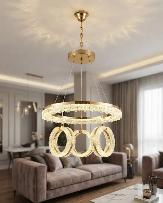 ALYANS 3 LÜ GOLD SARKIT AVİZE ERKO