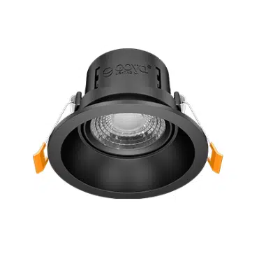 COB LED SIVA ALTI YUVARLAK SİYAH KASA 8W 3000K GOYA