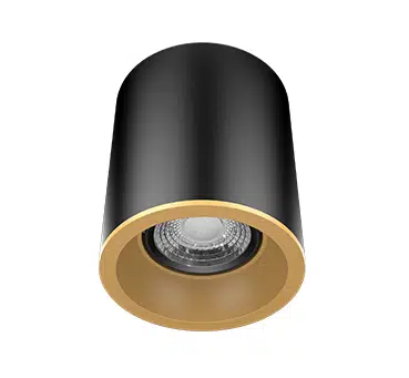 COB SIVA ÜSTÜ SİYAH-GOLD LEDLİ ARMATÜR 8W 4000K GOYA