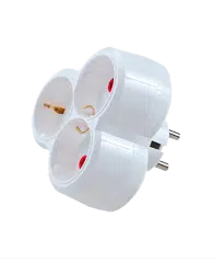 GOLYAT ÜÇLÜ FİŞ PRİZ DÜZ / AY-KA