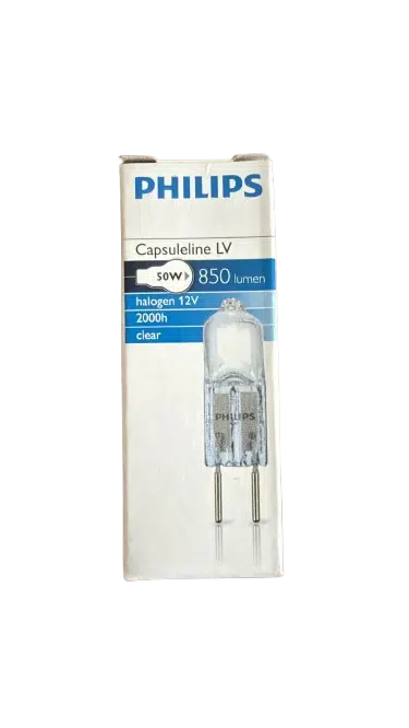 KAPSÜL HALOJEN AMPUL / 12V 50W GY6.35 DUY / PHILIPS