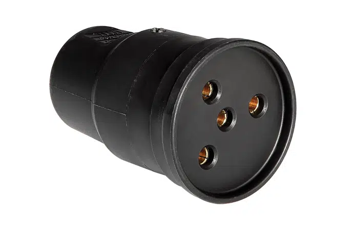 KAUÇUK TRİFAZ DİŞİ FİŞ 3x25