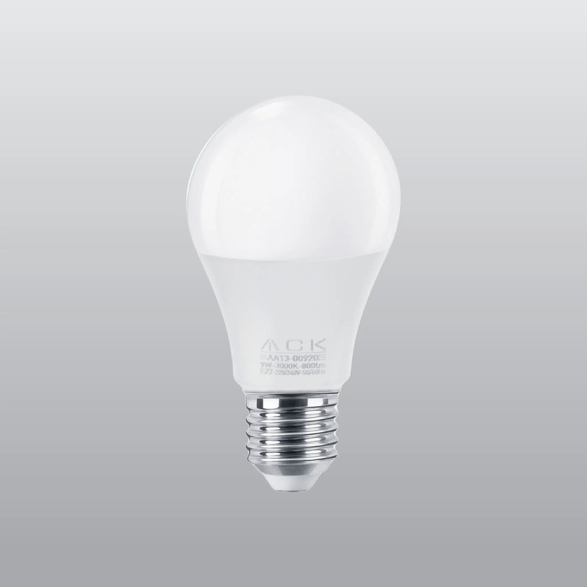 LED AMPUL 9W E27 A60 4000K ACK 