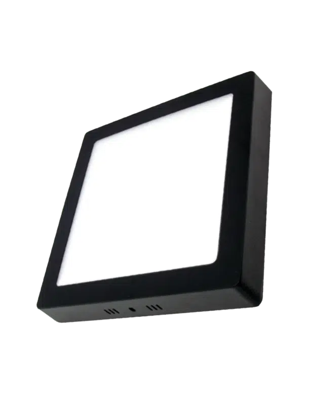 LED PANEL SIVA ÜSTÜ KARE SİYAH KASA 3000K GOYA