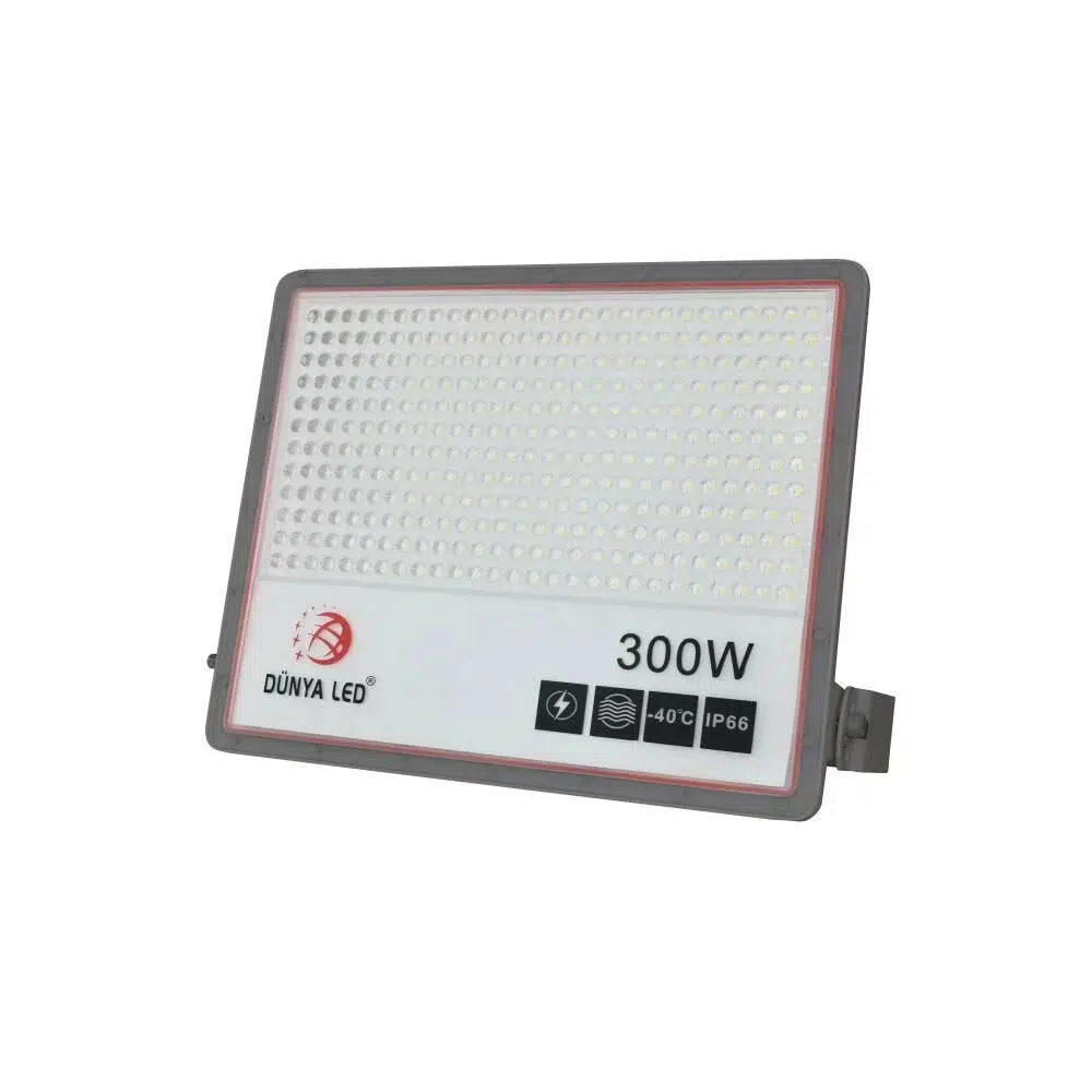 PROFESYONEL SERİ LED PROJEKTÖR / SMD OSRAM LED 300W 6500K / IP66 / DÜNYA LED