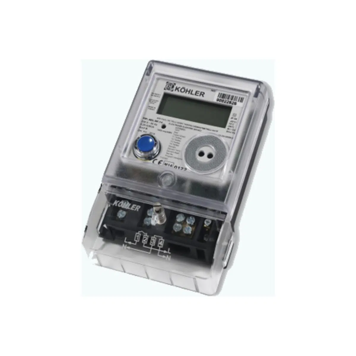 MONOFAZ ELEKTRONİK SAYAÇ / 5(100)A KÖHLER