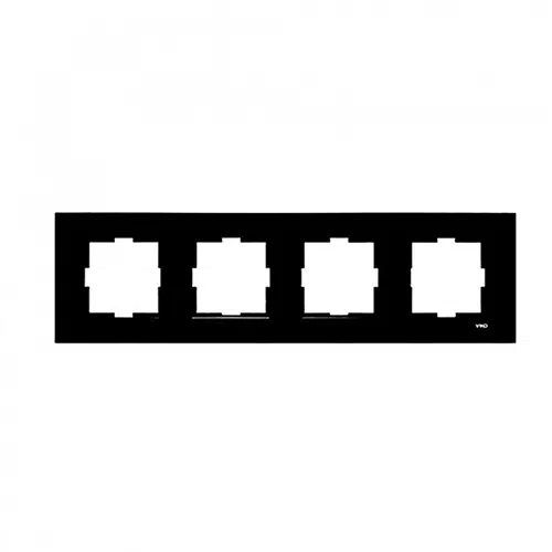 NOVELLA SİYAH DÖRTLÜ PLASTİK ÇERÇEVE / VİKO 