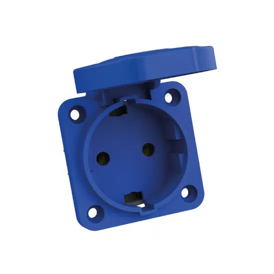 PANO PRİZİ KAPAKLI MONOFAZ 1x16A / TEM