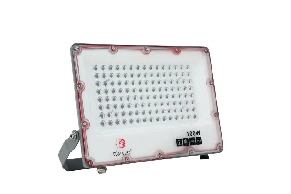 PROFESYONEL SERİ LED PROJEKTÖR / SMD OSRAM LED 100W 6500K / IP66 / DÜNYA LED