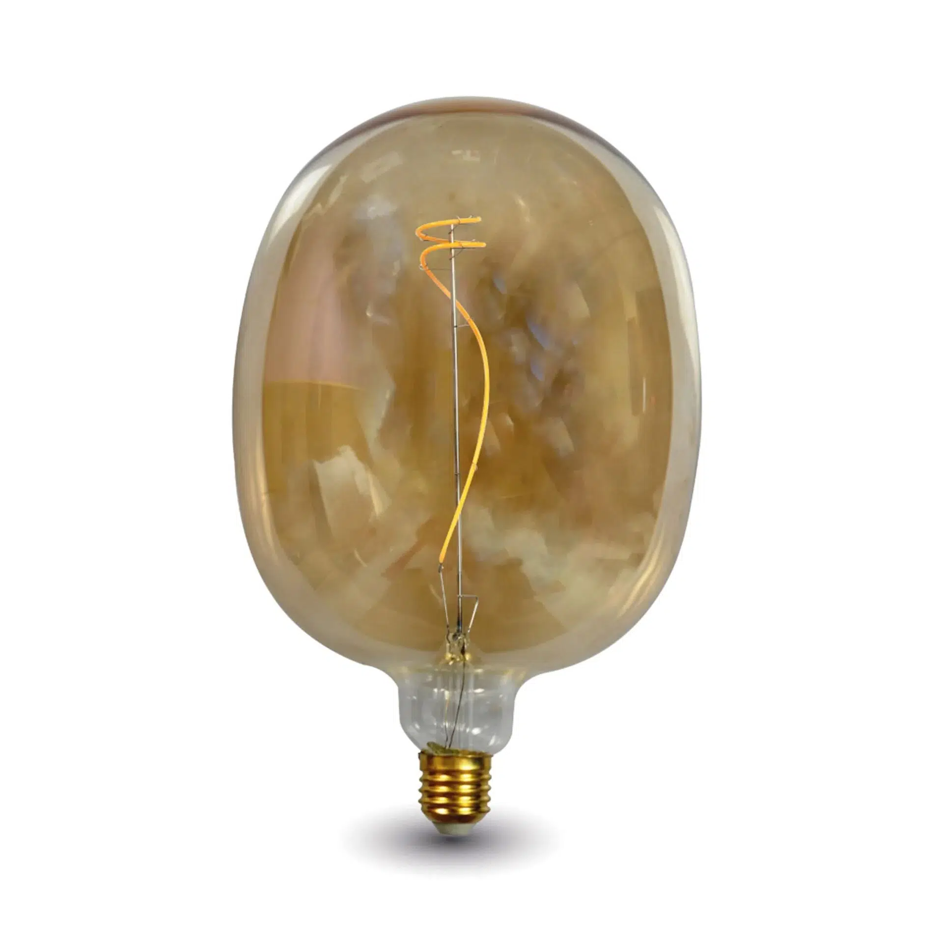 RUSTİK LED AMPUL ELİPS AMBER E27 4W 2200K
