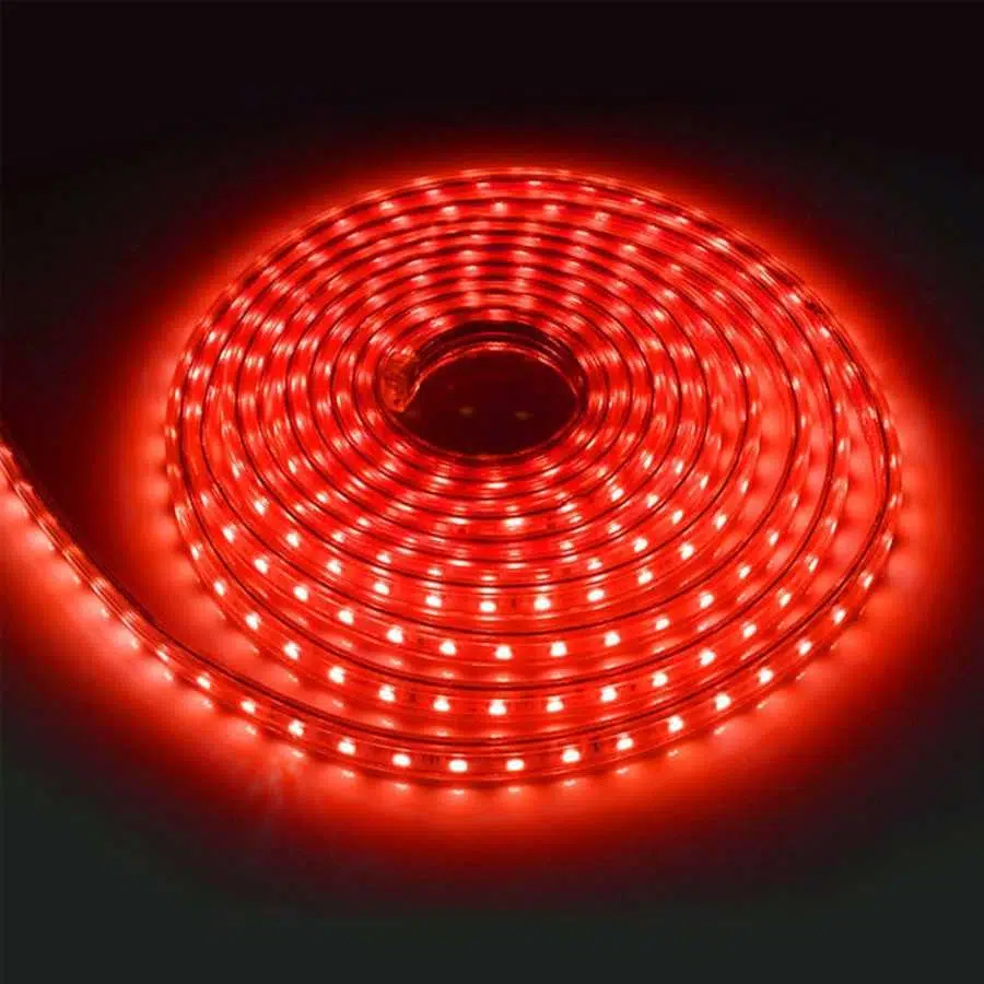 ŞEFFAF LED HORTUM RED 120 LED 8W FİŞLİ IP65 ORBUS