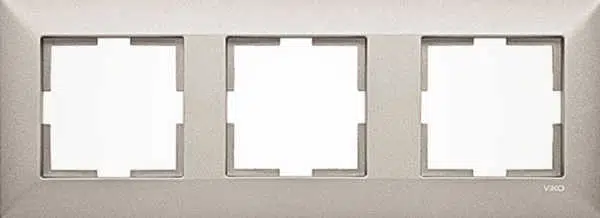 TRENDA BRONZ ÜÇLÜ YATAY ÇERÇEVE