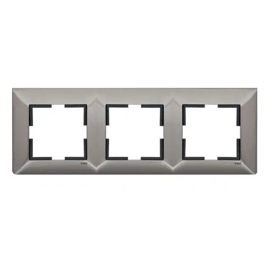 TRENDA İNOX ÜÇLÜ YATAY ÇERÇEVE