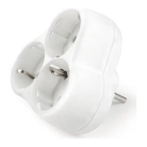 YONCA GOLYAT BEYAZ ÜÇLÜ FİŞ PRİZ VİKO